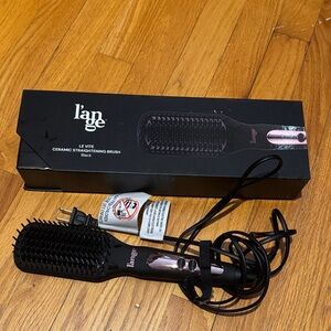 L'ange Black Ceramic Straightening Brush